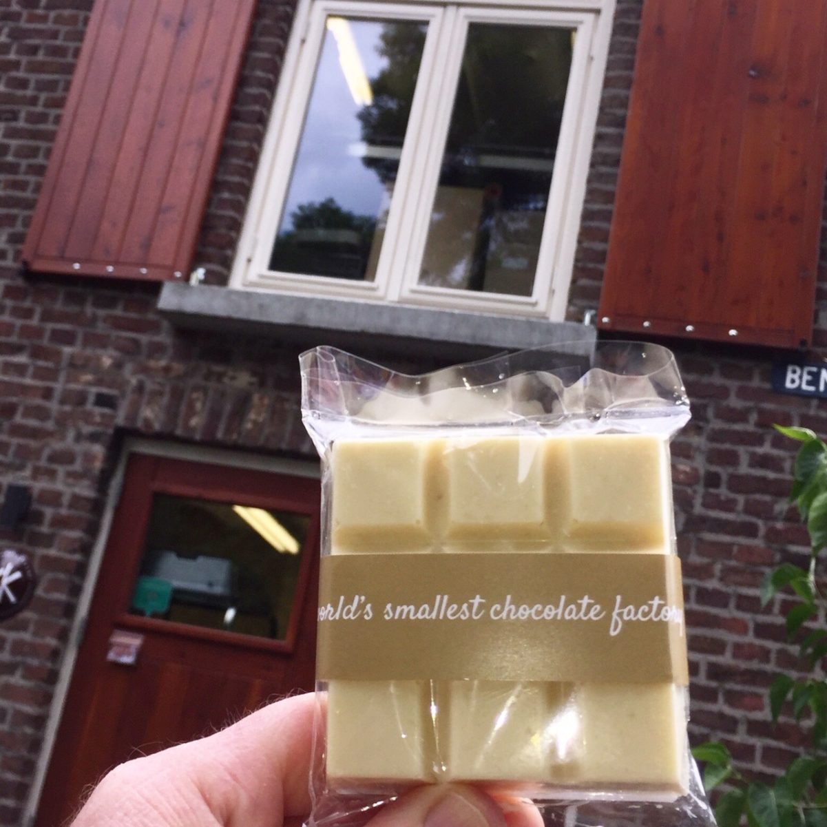 White chocolate and our atelier